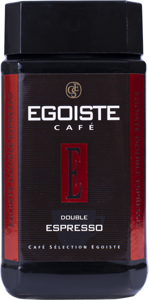 Изображение Кофе растворимый Эгоист дабл эспрессо Хорсъ КД с/б, 100 г