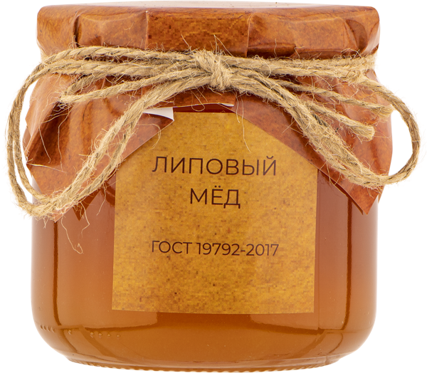 Изображение Мед липовый Настоящий мед Гатауллин Р.М. с/б, 500 г