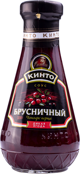 Изображение Соус брусничный Кинто четыре перца Дарсил с/б, 320 г