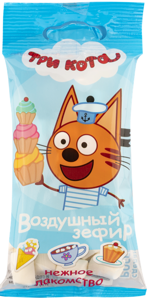 Изображение Зефир маршмеллоу Три кота для какао и десертов Сладкая сказка м/у, 15 г