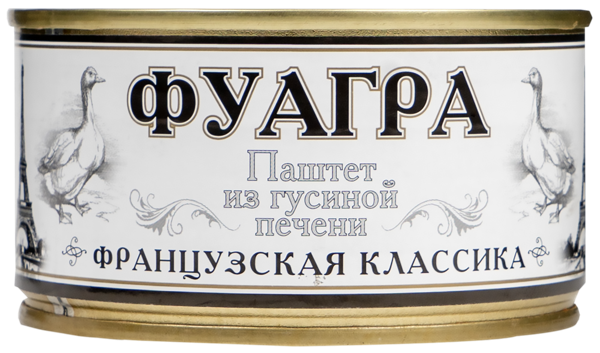 Изображение Паштет из гусиной печени Деликатес дичь фуагра Деликатес дичь ж/б, 200 г