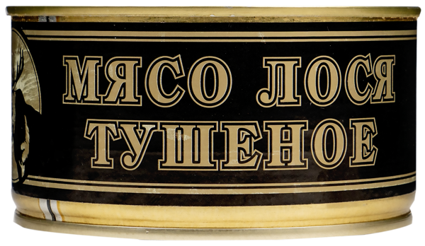 Изображение Мясо лося Деликатес дичь тушеное Деликатес дичь ж/б, 325 г