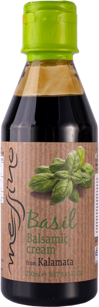 Изображение Крем бальзамический Мессино с базиликом Пападиас п/б, 250 мл