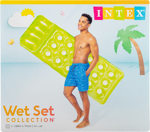 Изображение Плот 188*71см Интекс модный отдых Интекс к/у, 1 шт