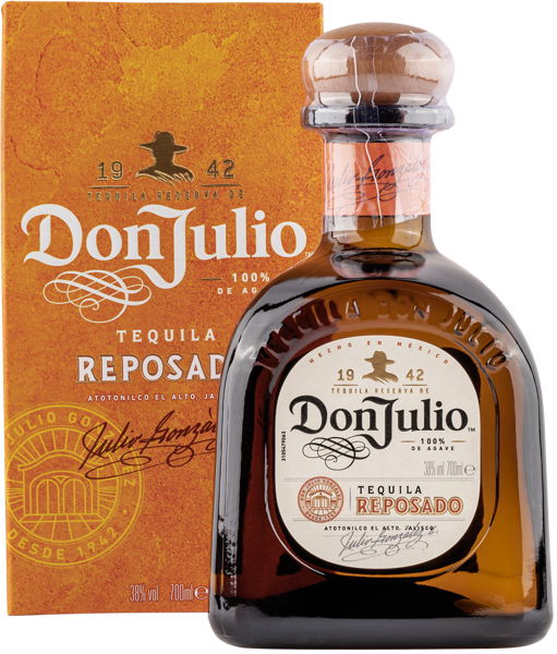 Изображение Текила 38% Дон Хулио репосадо Дон Хулио С.А. п/у, 0,7 л