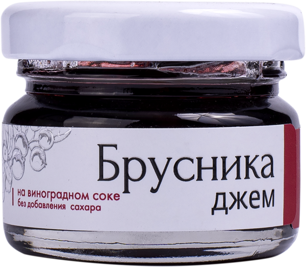 Изображение Джем без сахара Русский лес брусника Русский лес с/б, 25 г