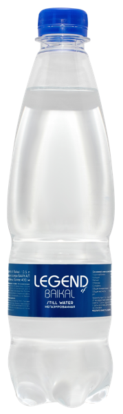 Изображение Вода негаз рН 7,5 Легенда Байкала питьевая Байкал Аква п/б, 0,5 л