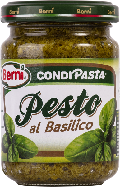 Изображение Соус песто Берни из базилика Пуччи СРЛ с/б, 135 г