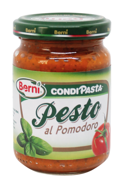 Изображение Соус песто Берни из томатов Пуччи СРЛ с/б, 130 г