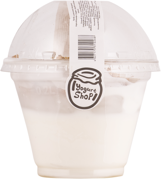 Изображение Йогурт 7,4% с гранолой Йогурт Шоп груша миндаль Йогурт шоп п/б, 175 г