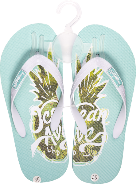 Изображение Тапочки детские пляжные Лакки Лэнд 3395K-PE скейтборд Степ-Трейд , 1 пара