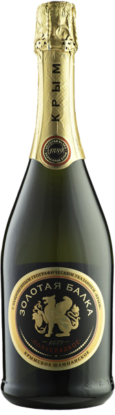 Изображение Вино игристое белое п/сл Золотая Балка ЗГУ Золотая Балка с/б, 0,75 л