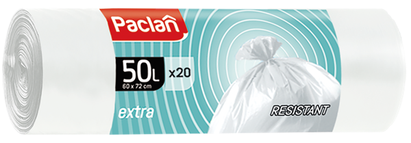 Изображение Мешки для мусора 50л Паклан экстра СеДо сп м/у, 20 шт