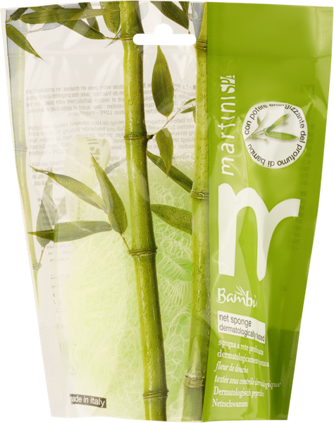Изображение Мочалка для тела Мартини бамбу бамбуковая Мартини спа м/у, 1 шт