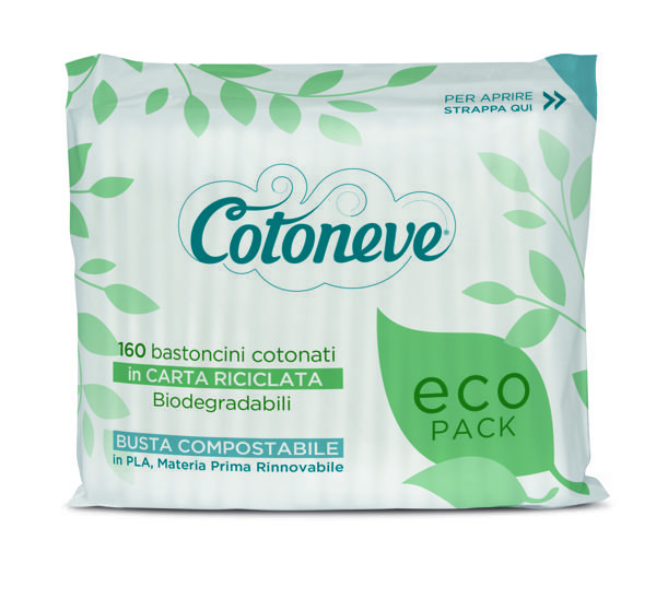 Изображение Ватные палочки 100%хлопок Котонев БИО Сисма м/у, 160 шт