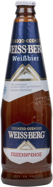 Изображение Пивной напиток светлый Лагер 4,7% н/ф Бочкари вайс берг пшеничное Бочкаревский ПЗ с/б, 0,44 л