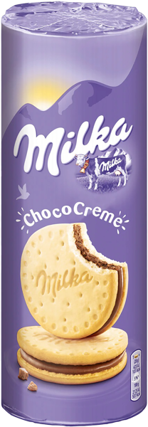 Изображение Печенье сэндвич Милка чоко пауз шоколадный крем Мондэлис м/у, 260 г