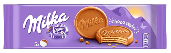 Изображение Вафли в молочном шоколаде Милка Мондэлис м/у, 150 г