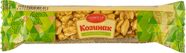 Изображение Козинак Азовская КФ арахисовый Азовская КФ м/у, 60 г