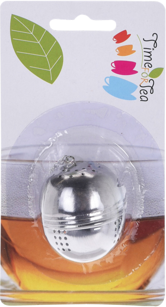 Изображение Ситечко 15см для чая Купман круглое на цепочке Купман Интернэшнл к/у, 1 шт