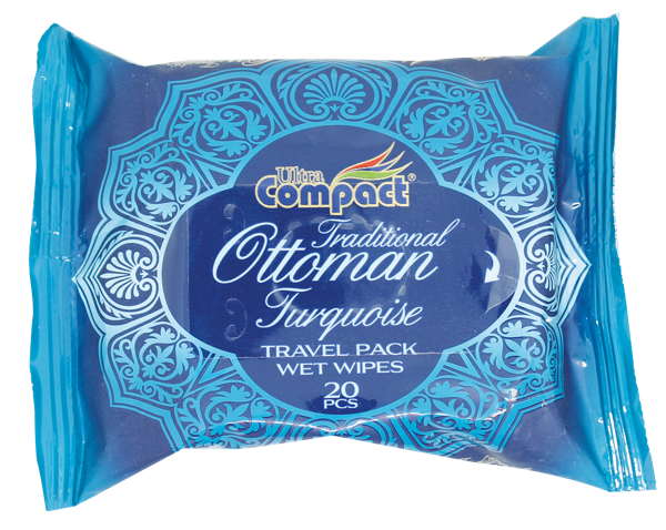 Изображение Салфетки влажные для рук Ультра компакт османская бирюза Арсан Кимья м/у, 20 шт