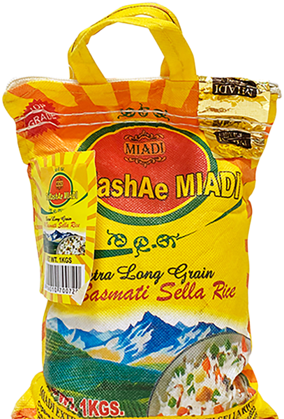 Изображение Рис пропаренный длиннозерный Тамаша Миади басмати селла Бансал Файн Фуд м/у, 1 КГ
