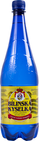 Изображение Мин вода газ рН 6,7 Билинская Киселка лечебно-столовая Богемия Хеалинг п/б, 1 л