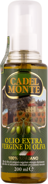 Изображение Масло оливковое 0,6% спрей Кадельмонте из Апулии e.v. итальянское Суд Италиа с/б, 200 мл