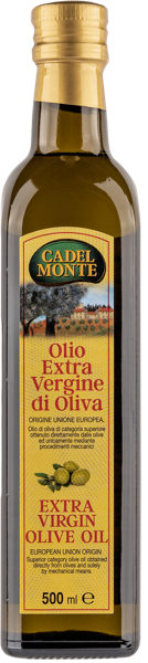 Изображение Масло оливковое 0,7% Кадельмонте из Апулии e.v. Суд Италиа с/б, 500 мл
