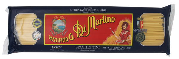 Изображение Макароны из твердых сортов Ди Мартино из Граньяно спагеттини Ди Мартино м/у, 500 г
