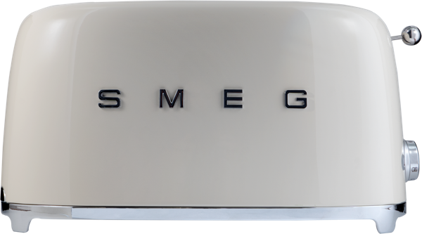 Изображение Тостер кремовый Смег на 2 хлебца Смег к/у, 1 шт