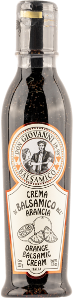 Изображение Крем бальзамический Дон Джованни из Модены с апельсином Леонарди п/б, 175 мл