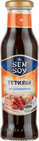 Изображение Соус соевый Сэн Сой терияки Состра с/б, 320 г