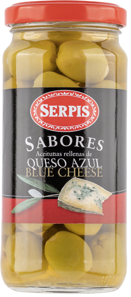 Изображение Оливки с голубым сыром Серпис из Аликанты мансанилья Кандидо Миро с/б, 235 г