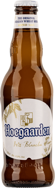 Изображение Пивной напиток светлое Лагер 4,9% Хугарден витбир СанИнБев с/б, 0,33 л