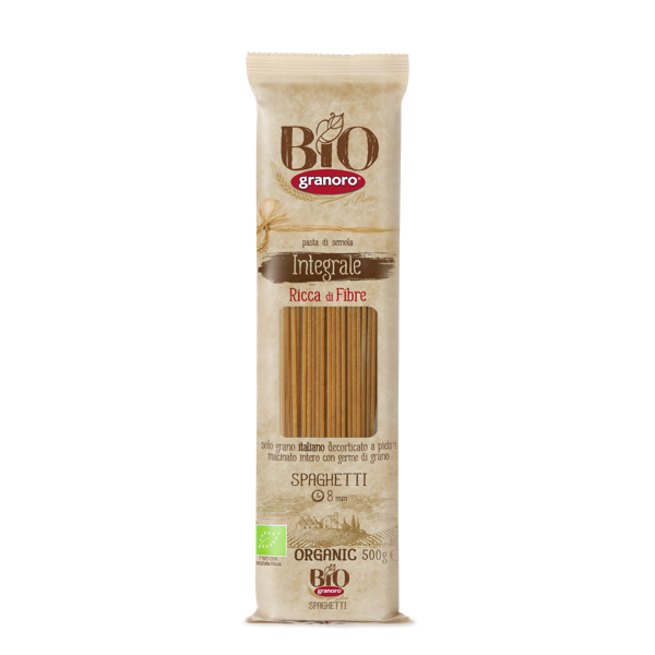 Изображение Макароны цельнозерновые Граноро из Апулии БИО интеграле спагетти №12 Аттилио м/у, 500 г
