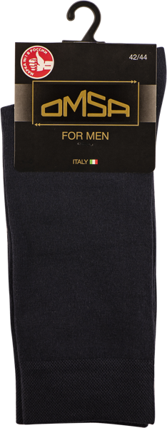 Изображение Носки мужские размер 42-44 Омса классик 204 блю Омса к/у, 1 пара
