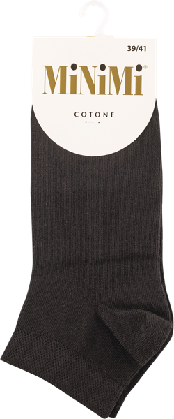 Изображение Носки размер 39-41 женские Миними котон 1201 неро Миними к/у, 1 пара