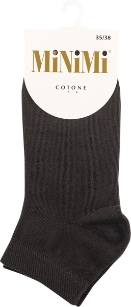 Изображение Носки размер 35-38 женские Миними котон 1201 неро Миними к/у, 1 пара