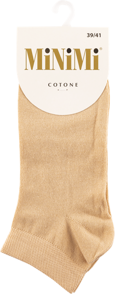 Изображение Носки размер 39-41 женские Миними котон 1201 беж Миними к/у, 1 пара