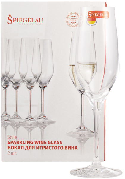 Изображение Бокал 240мл для шампанского Шпигелау стайл Шпигелау к/у, 2 шт