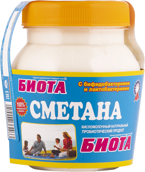 Изображение Сметана 20% Биота Кубаньтехносервис п/б, 300 г