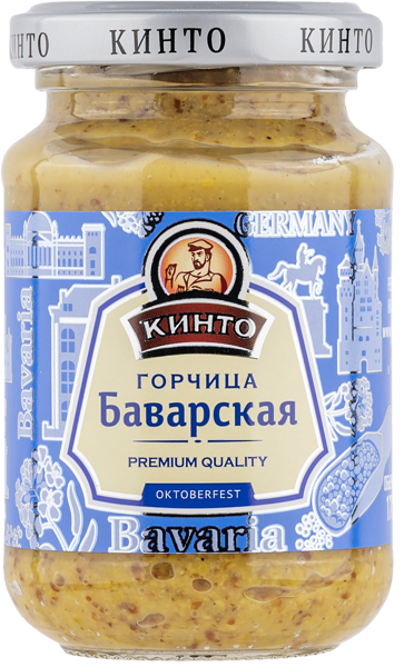 Изображение Горчица баварская Кинто октоберфест Девелей с/б, 170 г