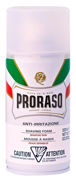Изображение Пена для бритья чувств кожа Прорасо зеленый чай овес Прорасо-Людовико ж/б, 300 мл