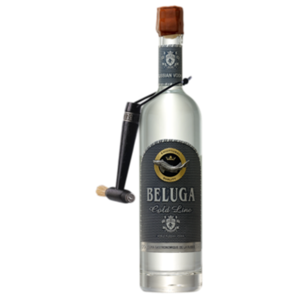Изображение Водка Спирт Люкс 40% Белуга голд лайн Мариинск. ЛВЗ с/б, 0,5 л