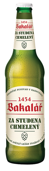 Изображение Пиво безалкогольное 0,5% Бакалар холодного охмеления Раковник с/б, 0,33 л