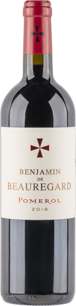 Изображение Вино красное сухое стиль №4 Мерло Каберне фран Помроль ле бенжамен де борегар Шато Борегар с/б, 0,75