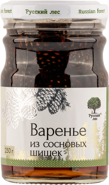 Изображение Варенье из сосновых шишек Русский лес Русский лес с/б, 250 г