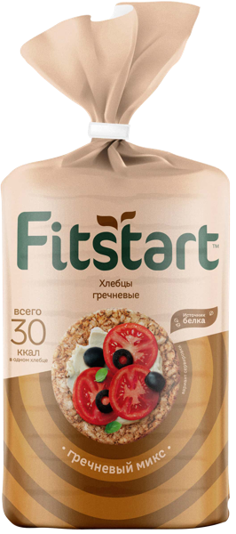 Изображение Хлебцы гречневые Фитстарт Мистраль м/у, 90 г