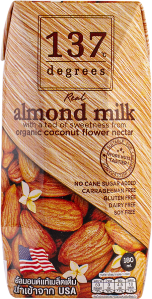 Изображение Напиток миндальный 137 Дигрис нектар кокосовых соцветий Симпл Фудс т/п, 180 мл